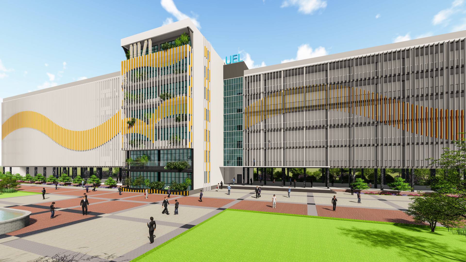 Đầu tư xây dựng trường Đại học Kinh tế Luật - Đại học Quốc gia TP.HCM