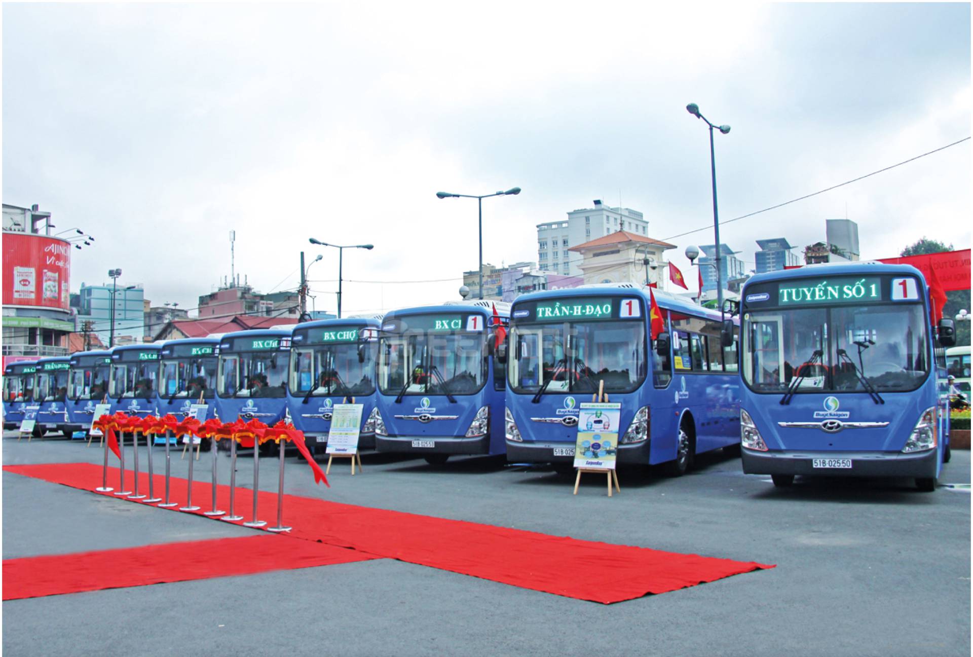 Dự án Thí điểm đầu tư xe buýt sử dụng khi nén thiên nhiên CNG