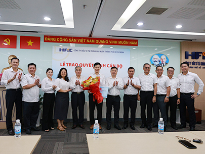 Lễ trao quyết định cán bộ - Lễ kỷ niệm thành lập HFIC và tri ân cán bộ nhân viên