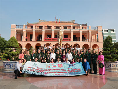 Sở Khoa học Công nghệ và HFIC đón tiếp đoàn đại biểu người có công tỉnh Nghệ An đến thăm và tham quan TP.HCM theo lời mời của UBND TP. HCM, nhân dịp kỷ niệm 50 năm Ngày giải phóng Miền Nam, thống nhất đất nước (30/4/1975 - 30/4/2025).