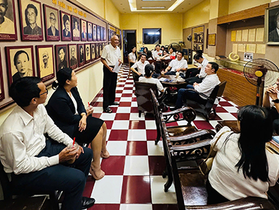 Chi bộ 2 HFIC với sinh hoạt chuyên đề “Tìm hiểu về truyền thống đấu tranh của lịch sử dân tộc trong kháng chiến chống Mỹ cứu nước tại Căn cứ đỏ ‘Phở Bình’”