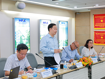 HFIC đón tiếp Đoàn công tác thuộc Bộ Tài chính làm việc về công tác quản lý nợ vay lại nguồn vốn vay nước ngoài của Chính phủ nợ vay lại nguồn vốn vay nước ngoài của Chính phủ